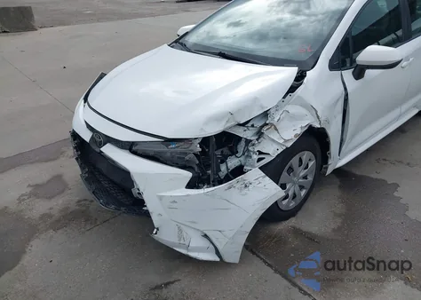 2020 Toyota Corolla L z USA, uszkodzony, nr VIN 5YFDPRAE7LP069077